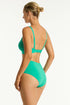 Sea Level Essentials Edit High Waist Gathered Side Pant